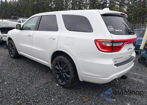 2018 Dodge Durango Gt from USA, damaged, VIN 1C4RDJDG6JC400847